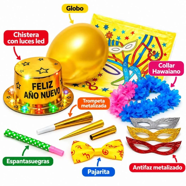 Imagen de catálogo: Chistera Luces LED