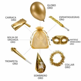 Imagen de catálogo: Veneciano Oro · Bolsa de Organza